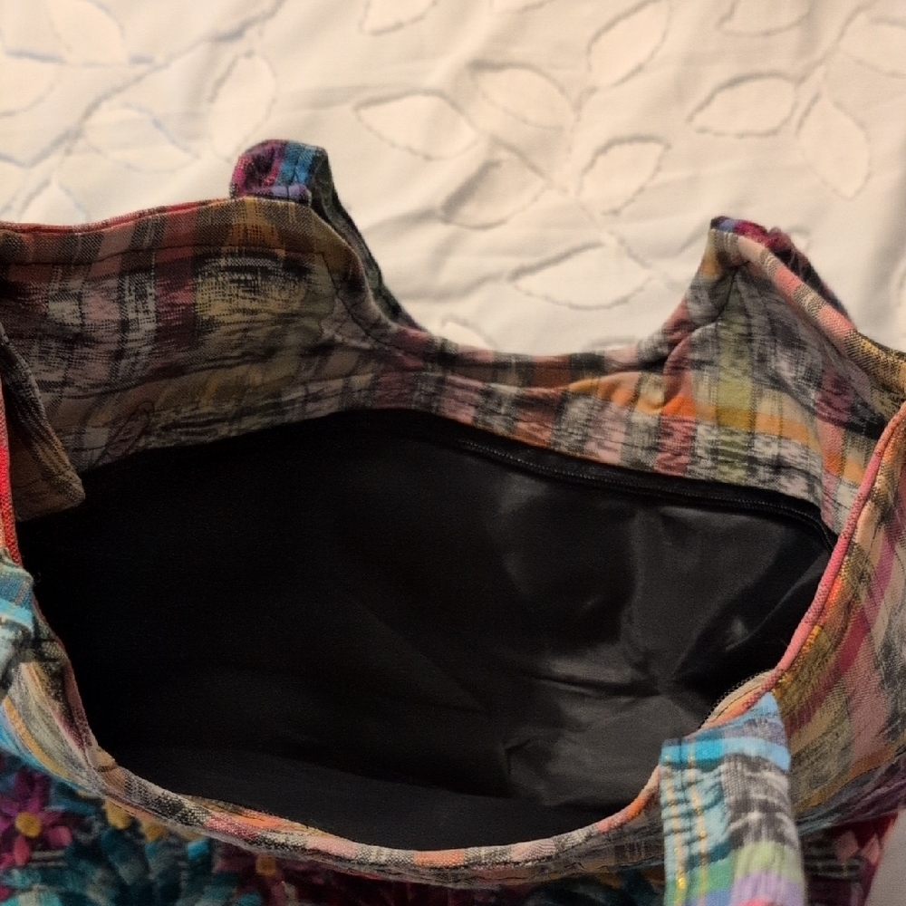 Colorful Floral Women's Bag - Picture 5 of 6